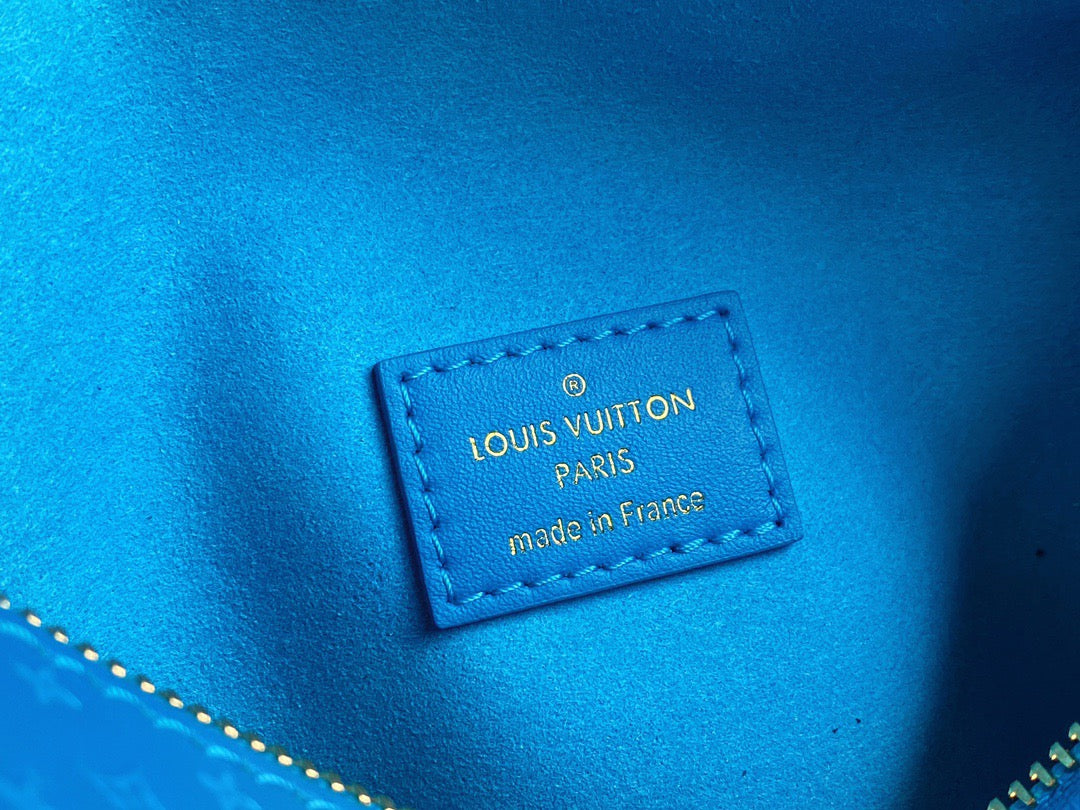 Louis Vuitton Blue Daphne Series