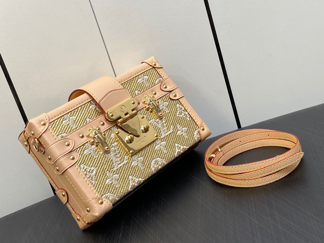 Louis Vuitton Petite Malle Golden Presbyopia Series