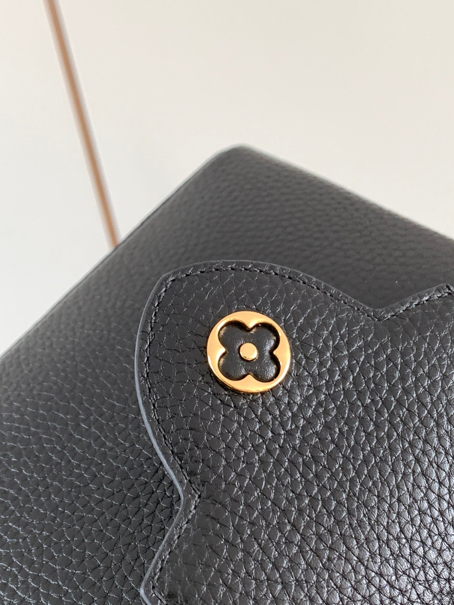 Louis Vuitton Capucines Mini Bag In Black