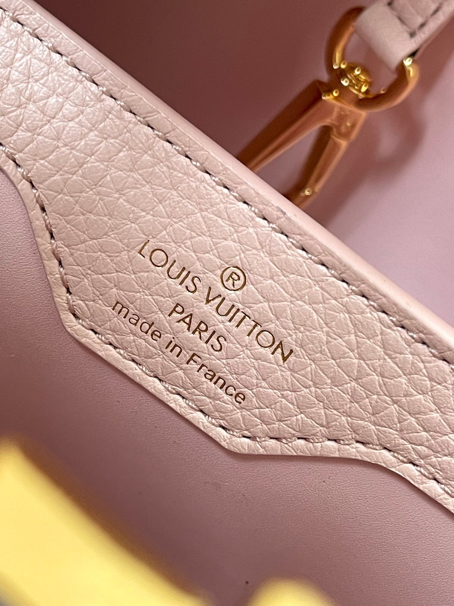 Louis Vuitton Capucines Small  Bag In Pink