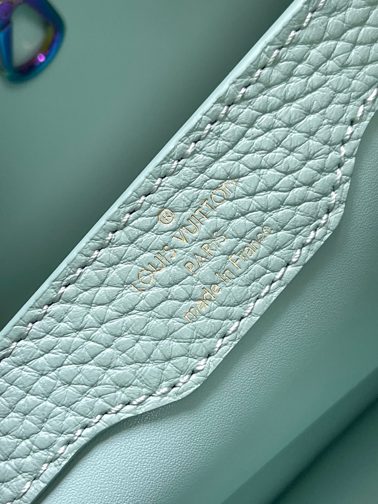 Louis Vuitton Capucines Medium Bag In Mint Green