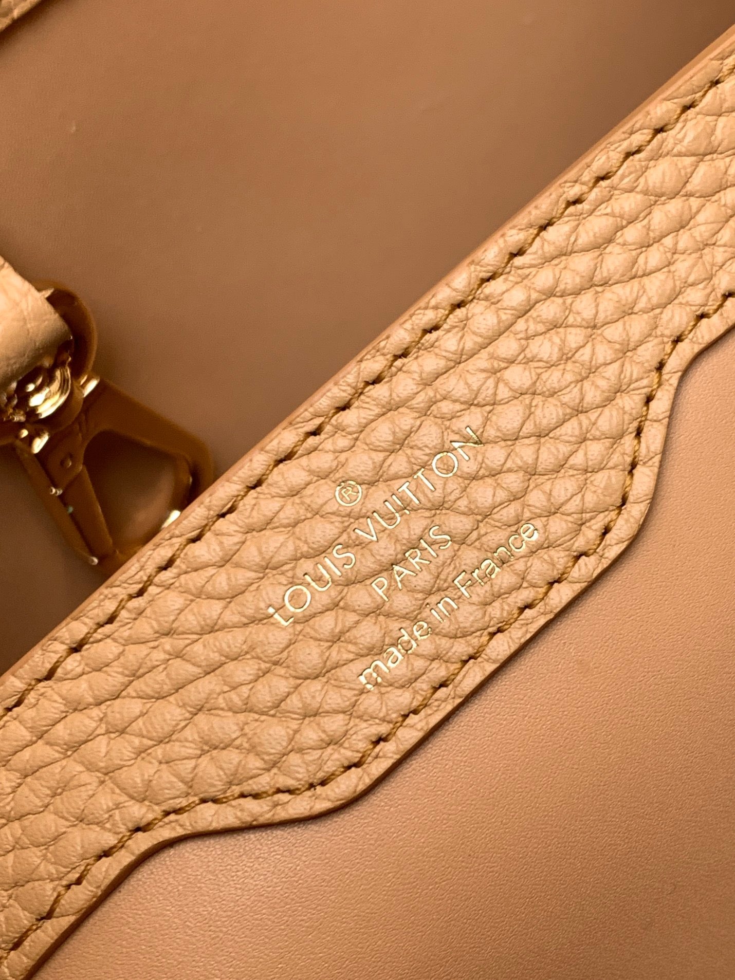 Louis Vuitton Capucines Medium Bag In Brown