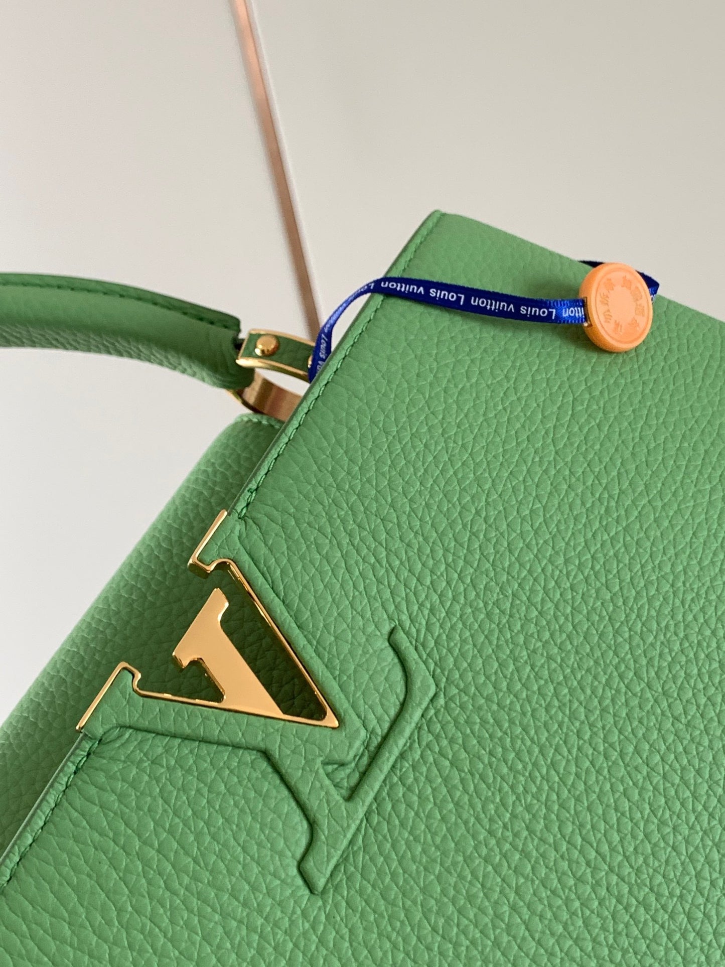 Louis Vuitton Capucines Medium Bag In Green