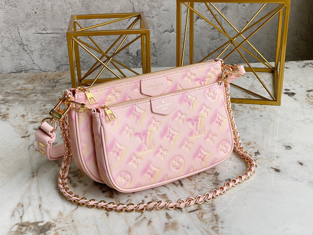 Louis Vuitton Multi Large Pochette Accessoires In Pink