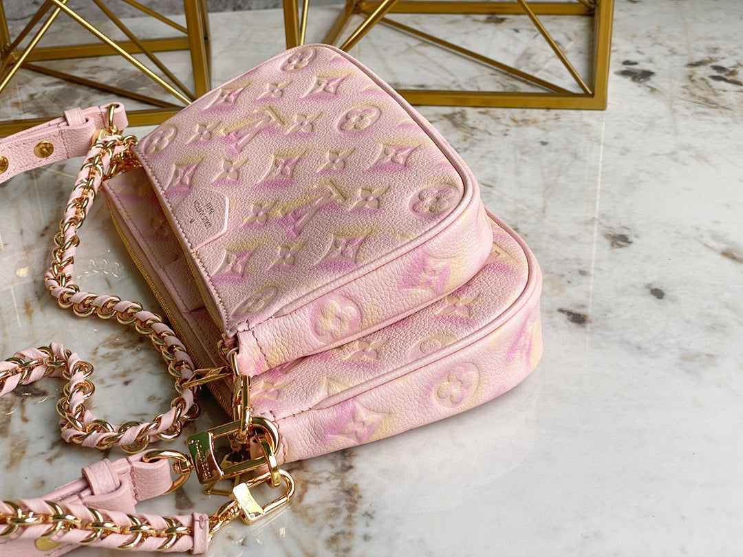 Louis Vuitton Multi Large Pochette Accessoires In Pink