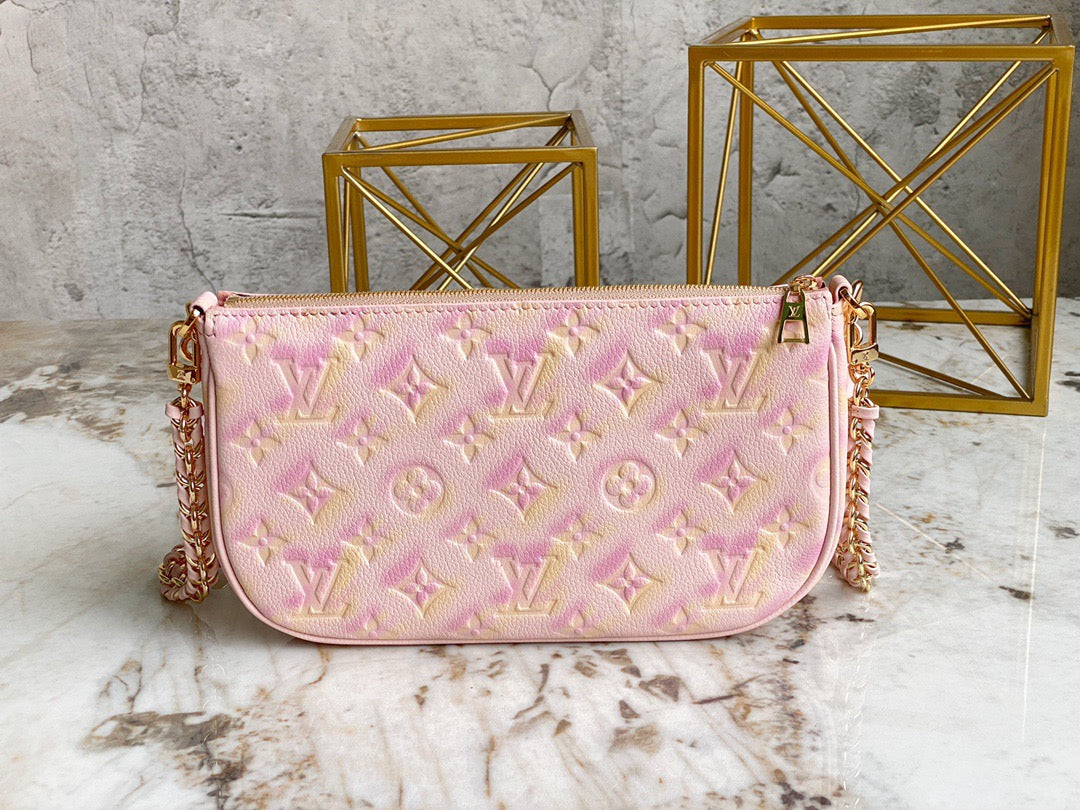 Louis Vuitton Multi Large Pochette Accessoires In Pink