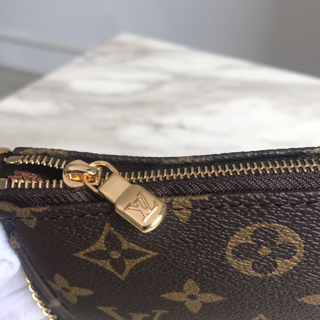 Louis Vuitton Micro Pochette Accessories With Presbyopia Pattern