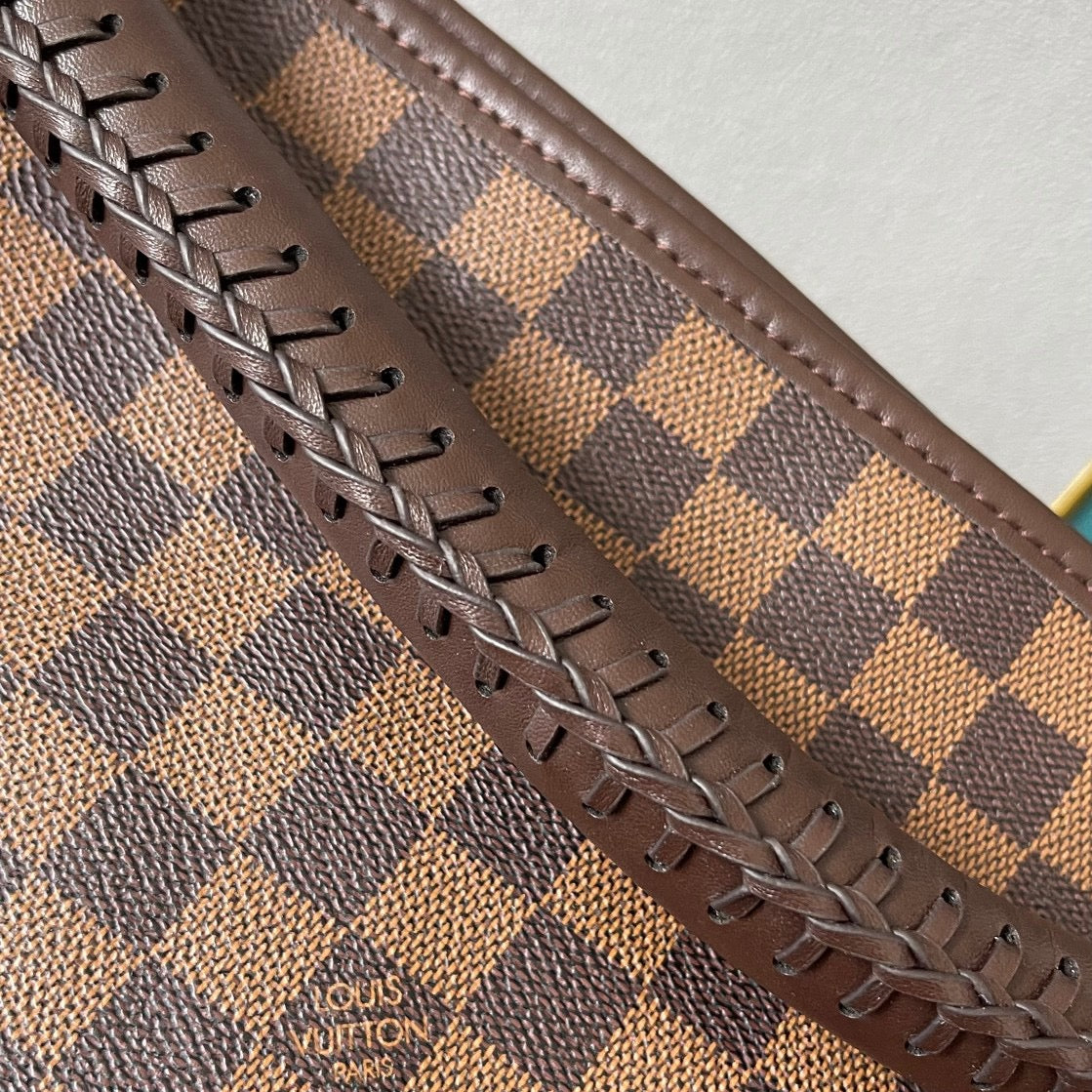 Louis Vuitton Artsy Brown Checkerboard Empreinte Leather Shoulder Bag