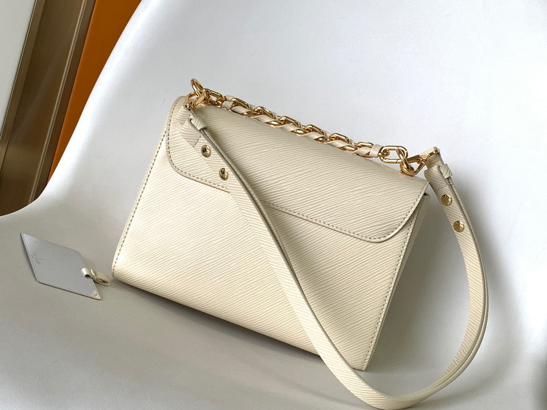 Louis Vuitton Twist Pouch In Beige Epi Leather