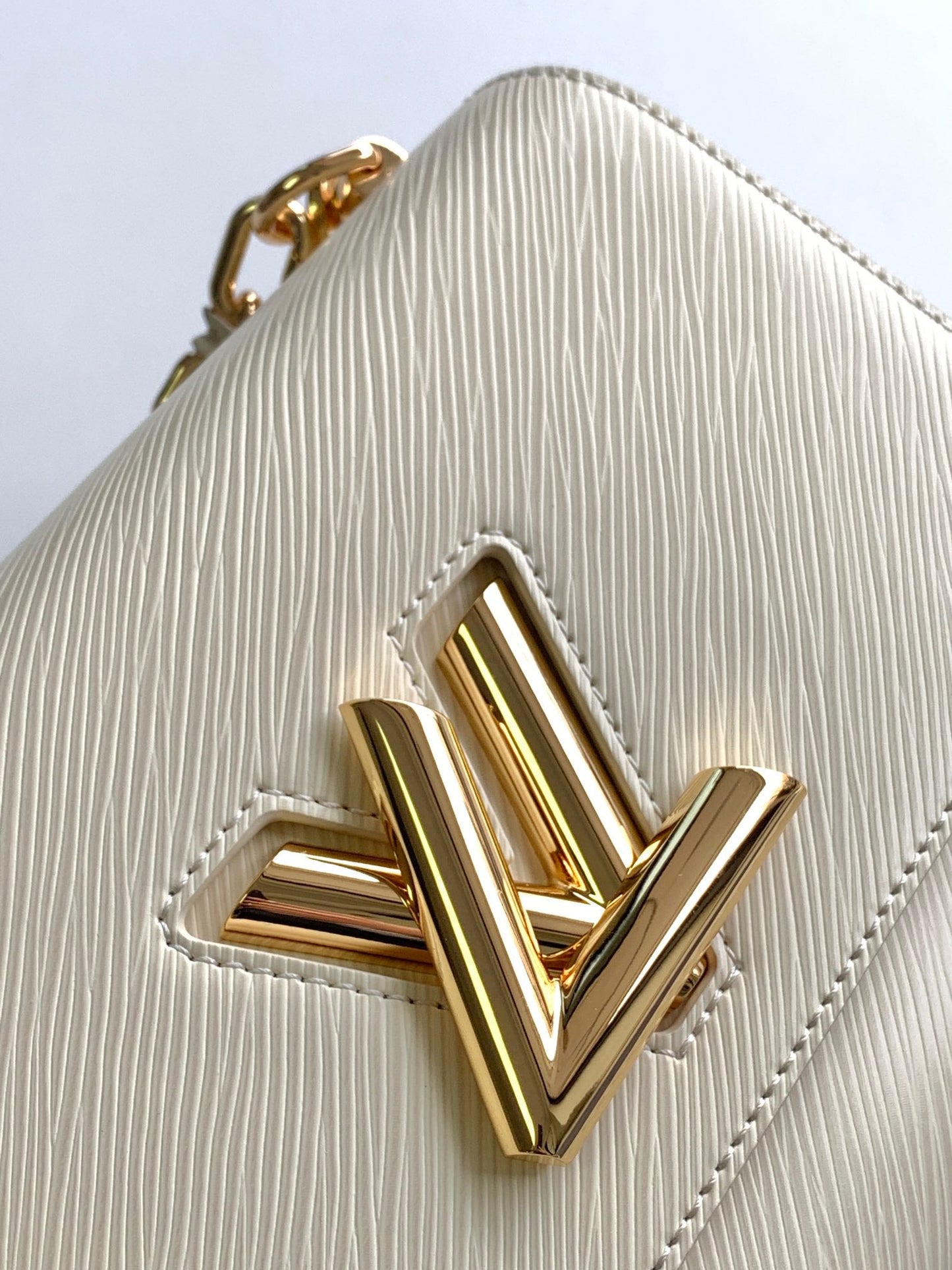 Louis Vuitton Twist Pouch In Beige Epi Leather