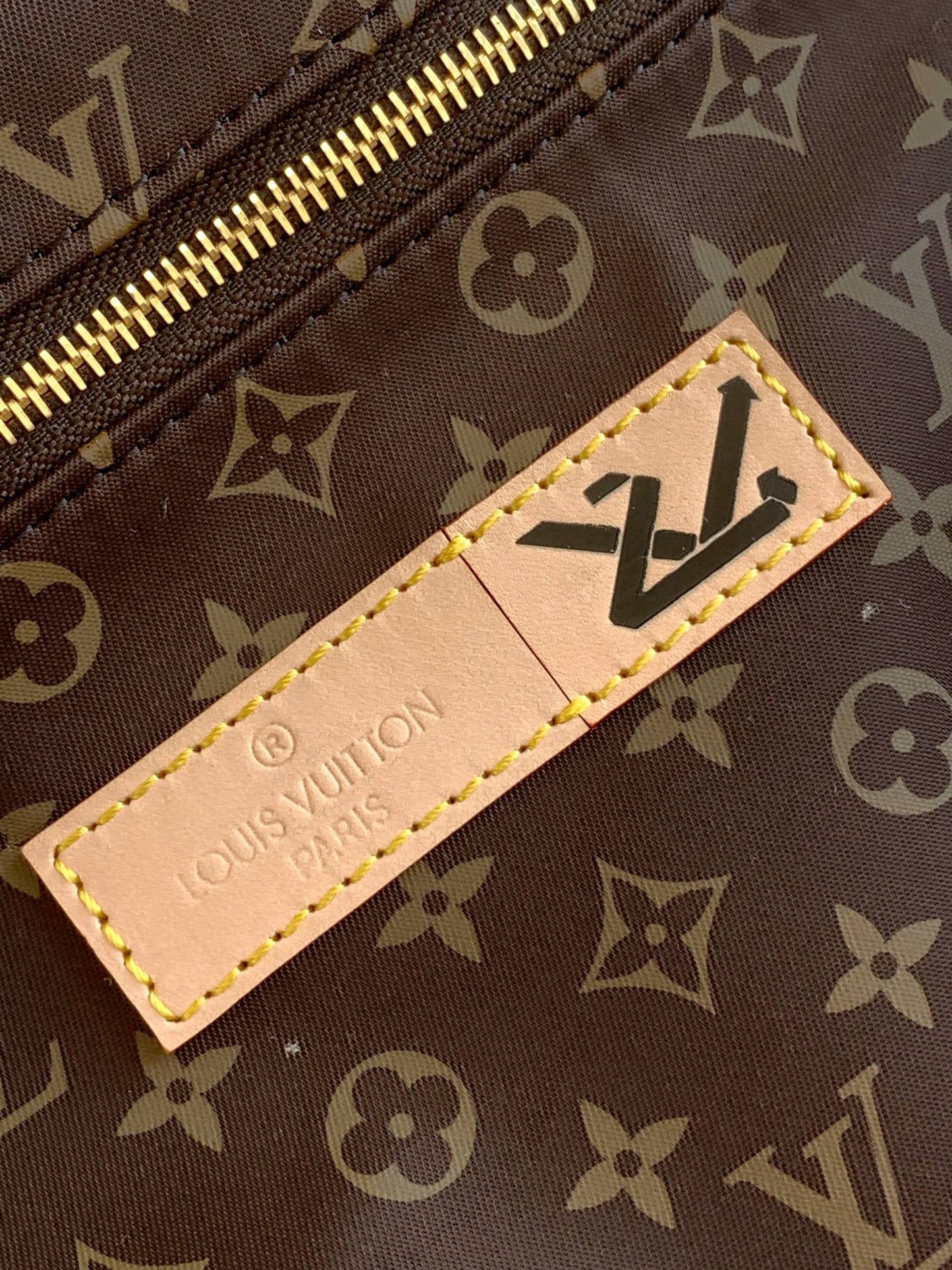 Louis Vuitton Onthego Handbags In Light Brown Pillow Series