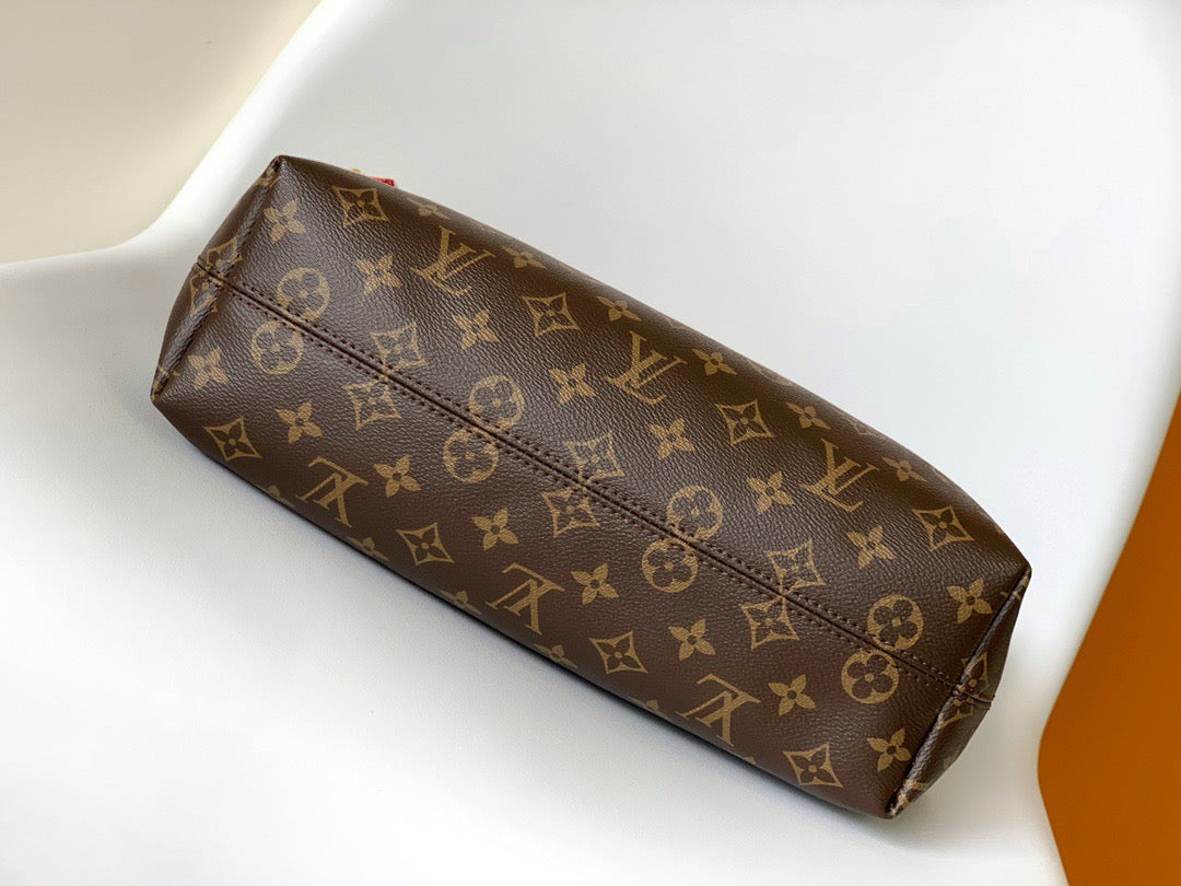 Louis Vuitton Graceful Monogram Canvas In Brown Presbyopia