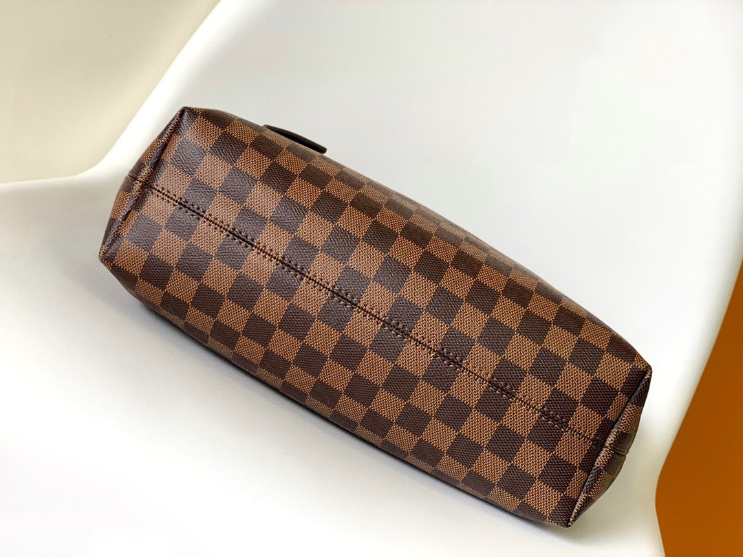 Louis Vuitton Graceful Monogram Canvas In Brown Retro Checkerboard