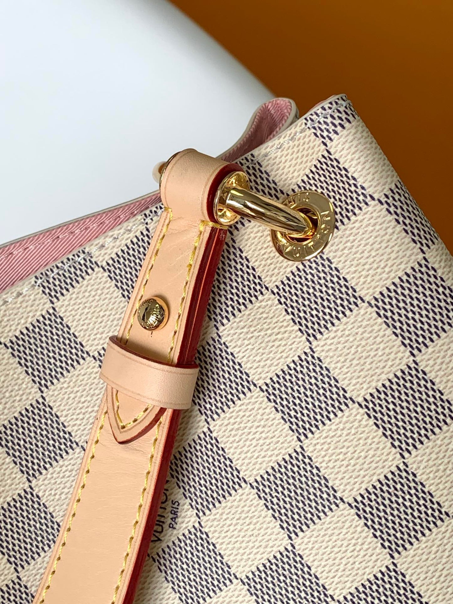 Louis Vuitton Graceful Monogram Canvas In Beige Retro Checkerboard