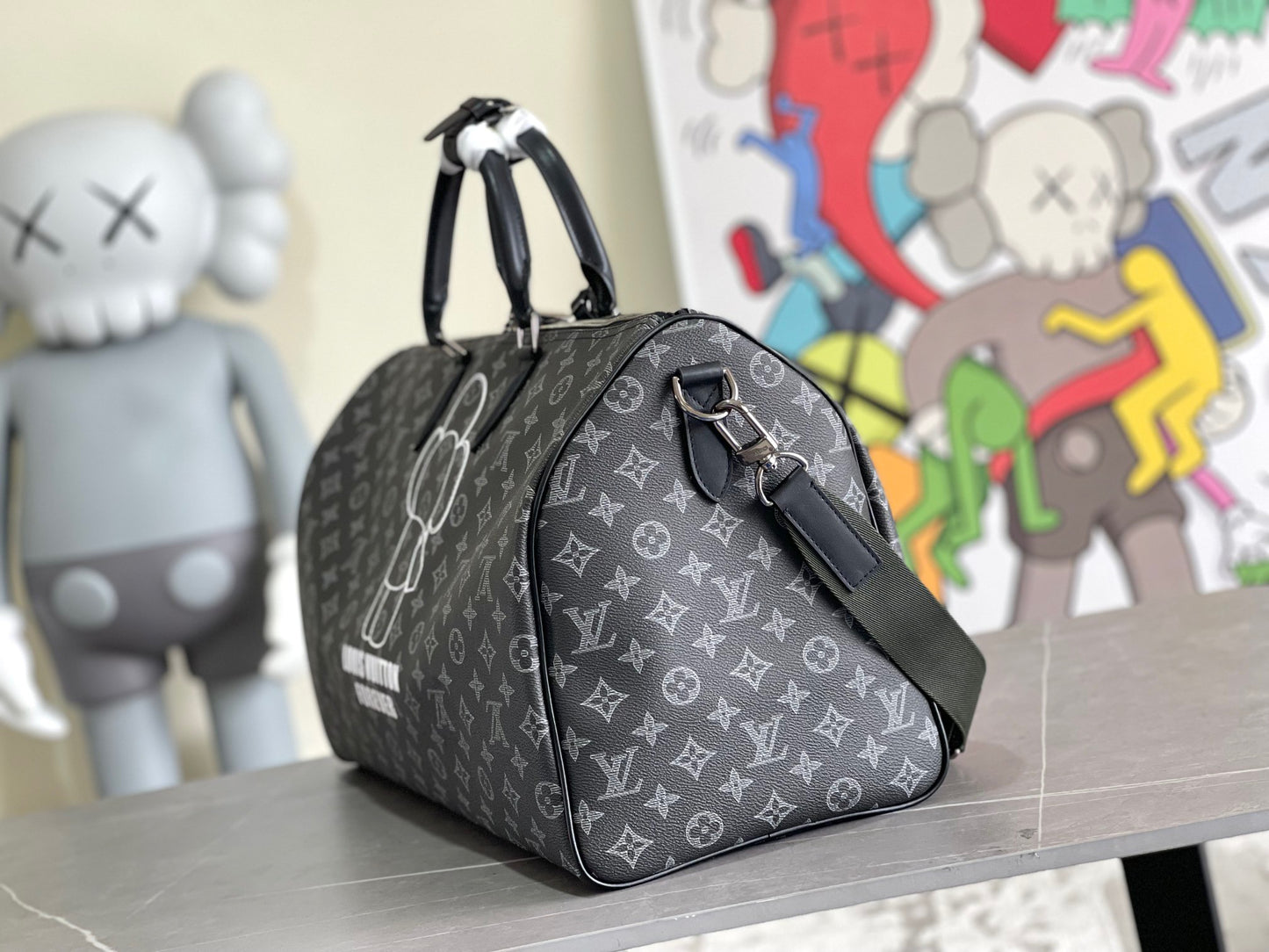 Louis Vuitton Keepall Bandouliere 50 Monogram Sunflower Series