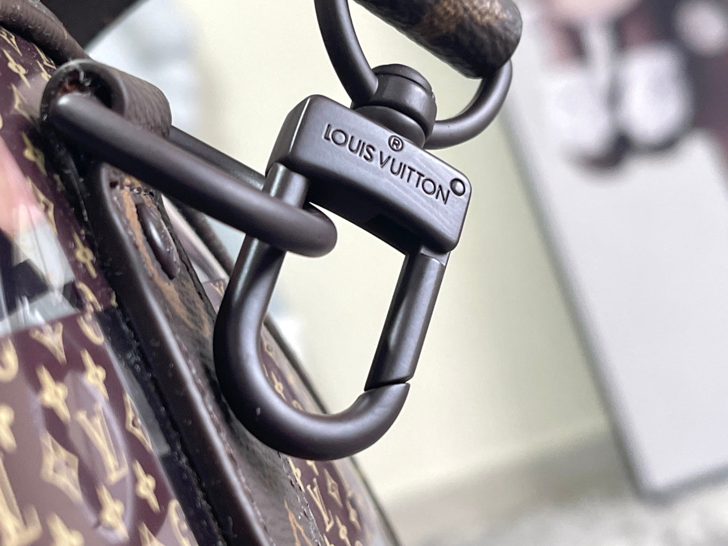 Louis Vuitton Monogram Chess Keepall Bandouliere 50