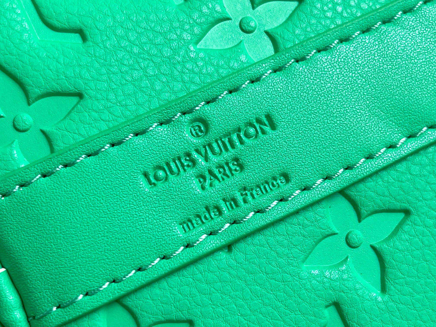 Louis Vuitton Keepall Bandouliere 50 Monogram Presbyopia Green