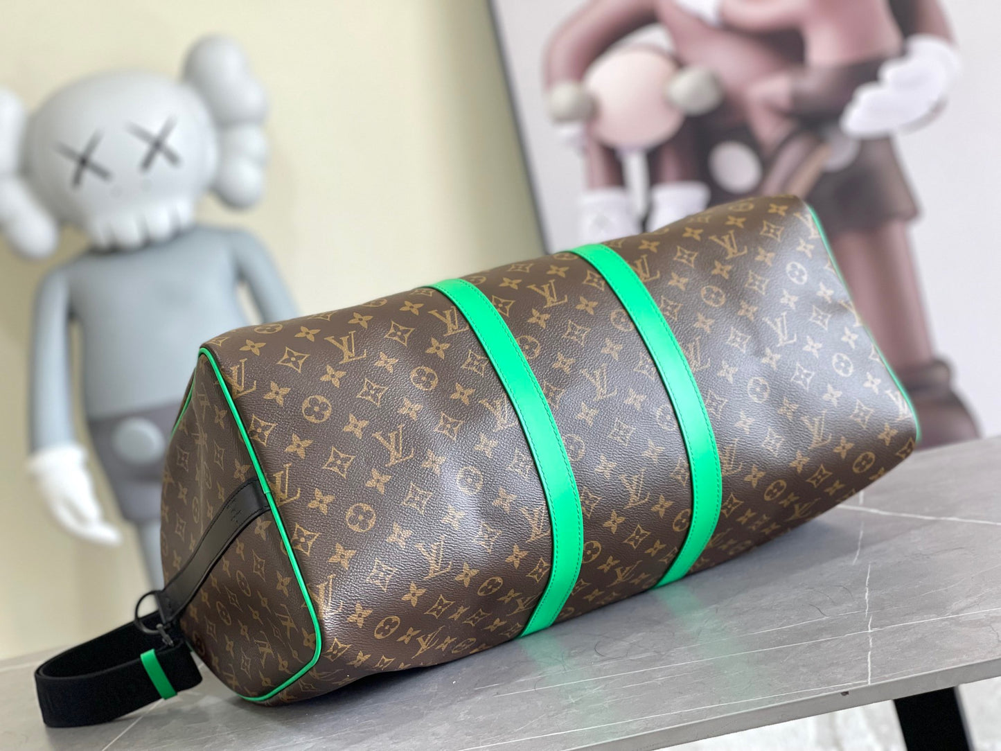 Louis Vuitton Keepall Bandouliere 50 Monogram In Brown Presbyopic