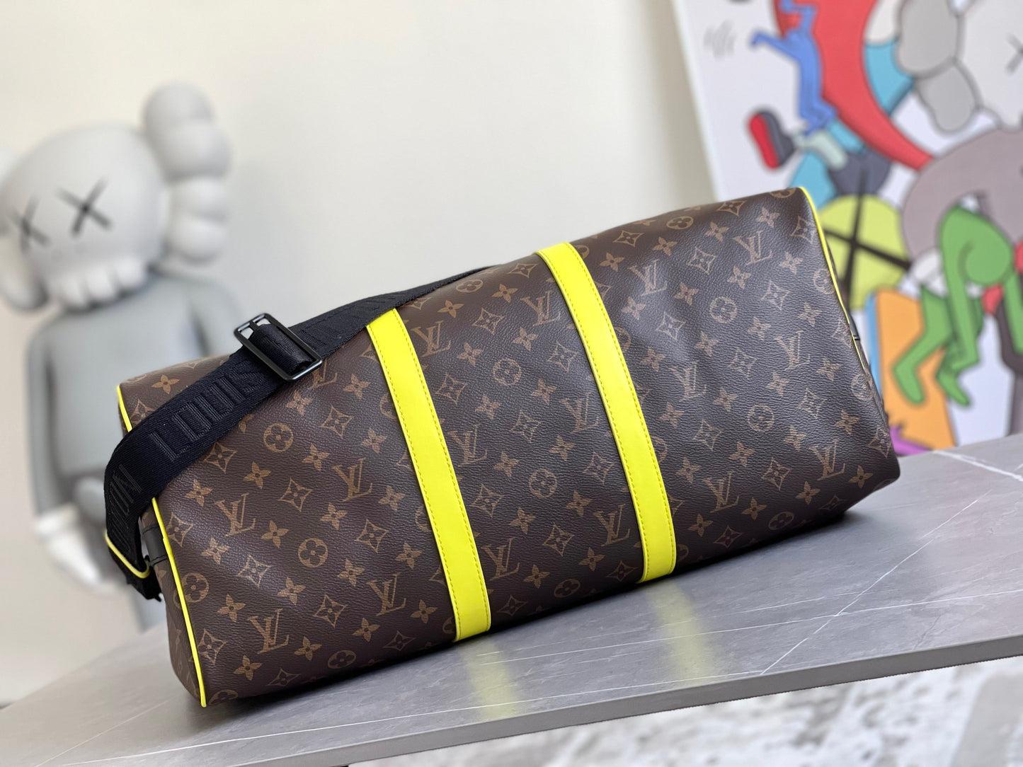 Louis Vuitton Keepall Bandouliere 50 Monogram In Brown Presbyopic