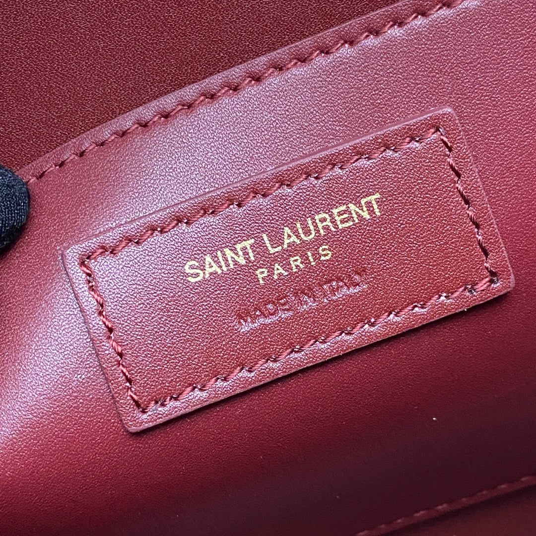 Saint Laurent Large Cassandra Bag In Nude Calfskin