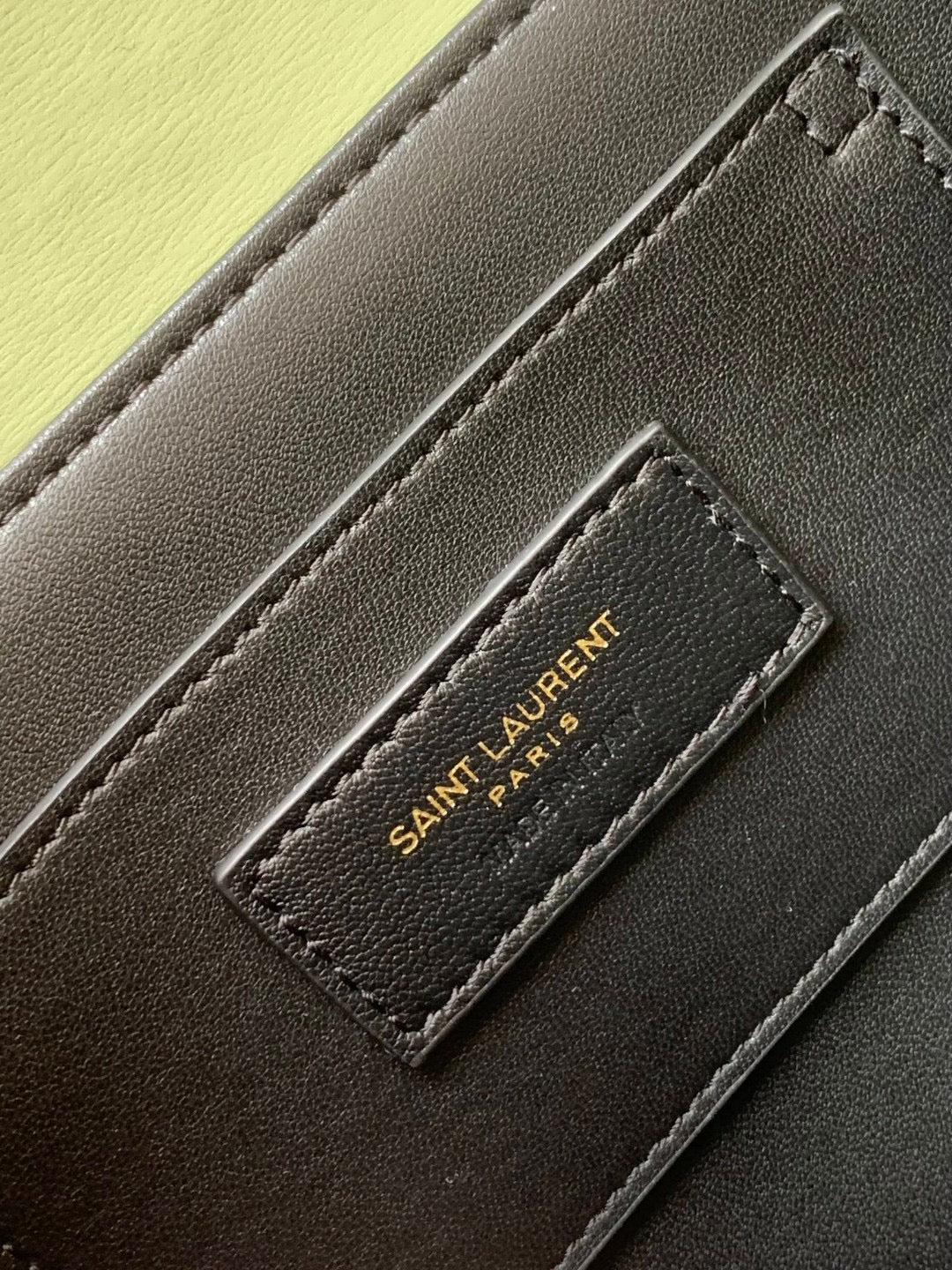 Saint Laurent Medium Solferino Bag In Avocado Green Calfskin