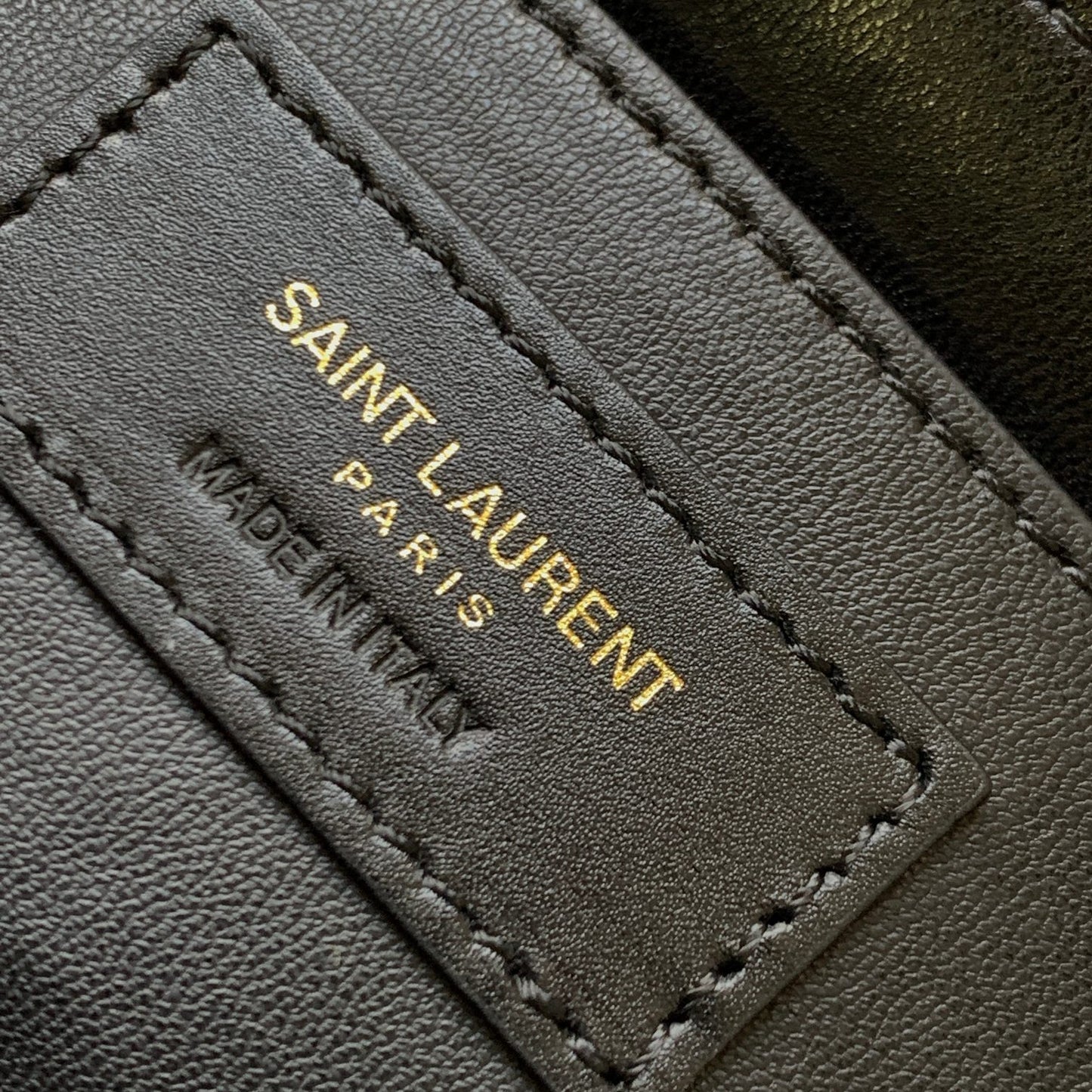 Saint Laurent Medium Solferino Bag In Khaki Calfskin