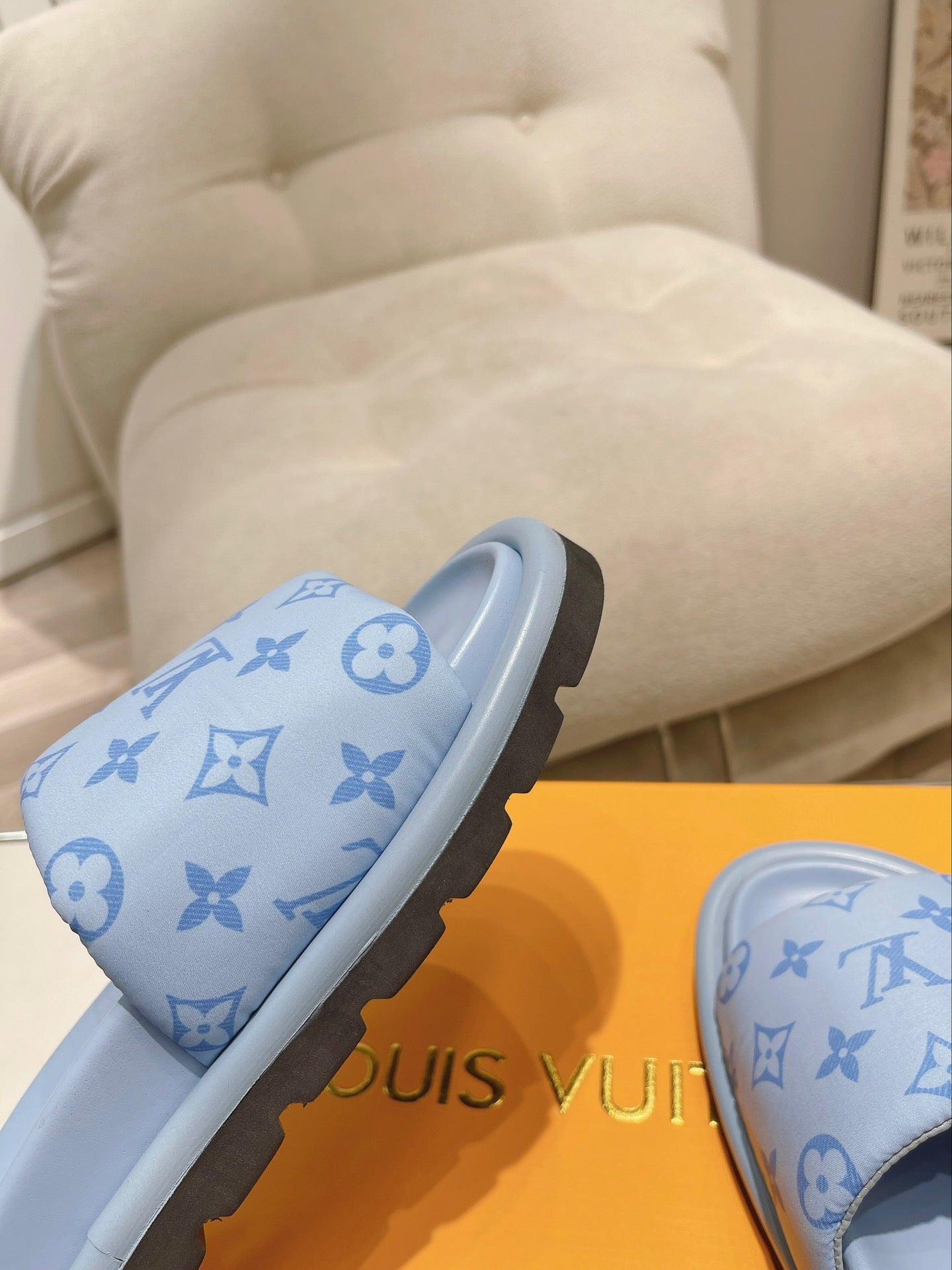 LV Blue Presbyopia Slippers