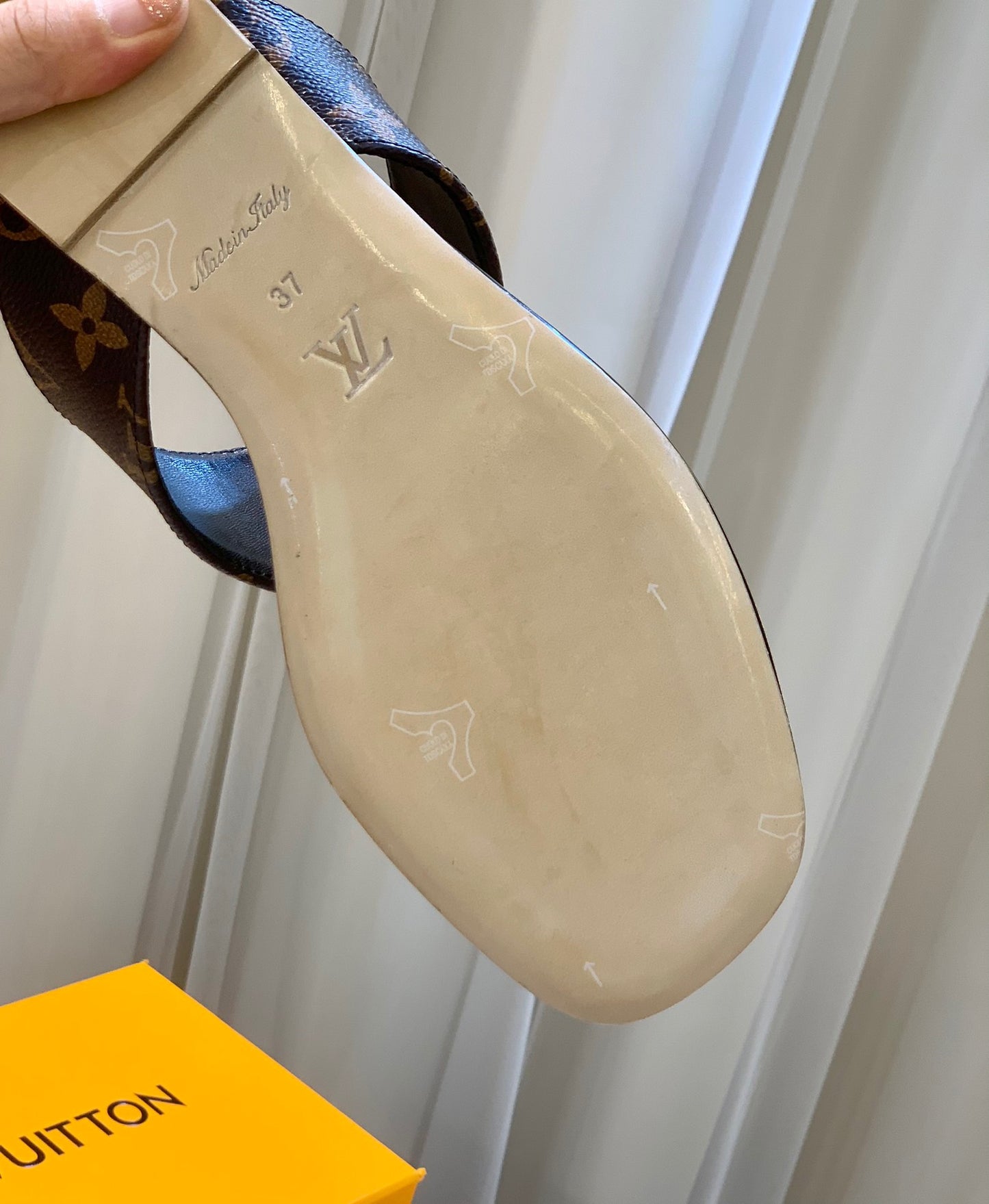 LV Dark Brown Presbyopia Slippers