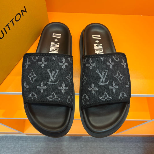 LV and NBA Co-branded Presbyopic Velcro Slippers