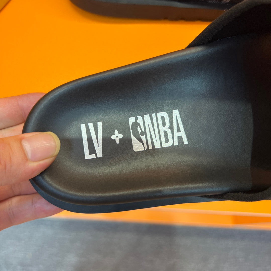 LV and NBA Co-branded Presbyopic Velcro Slippers