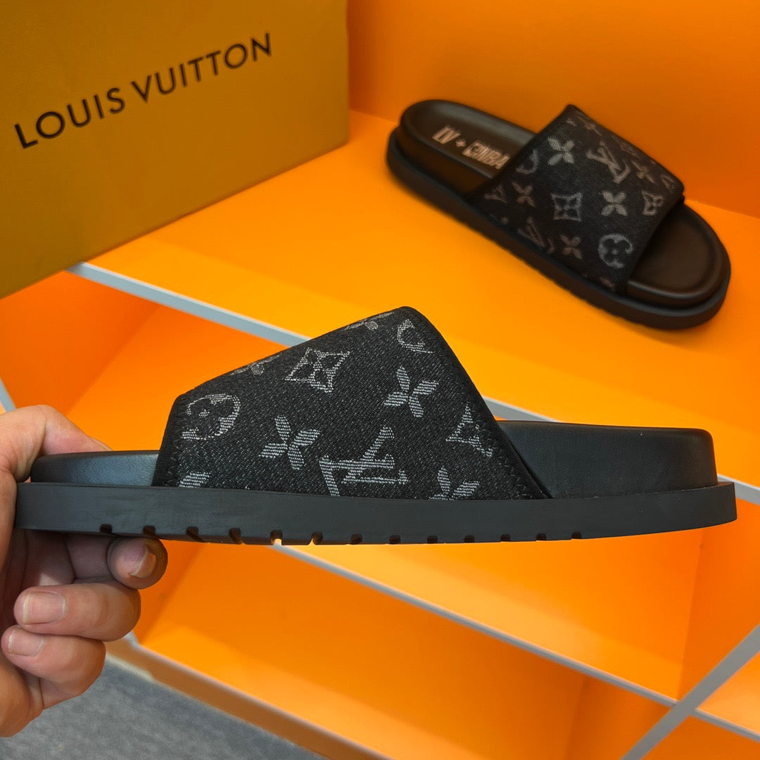 LV and NBA Co-branded Presbyopic Velcro Slippers